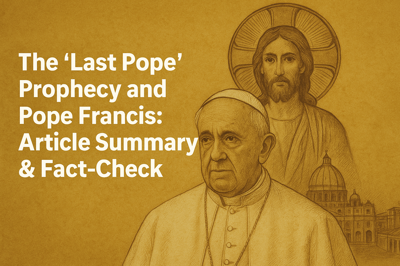 Is Pope Francis the Last Pope? A Look at the Ancient Prophecy of St. Malachy